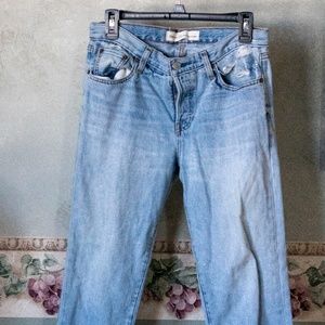 Gap 1969 Light Wash Boyfriend Jeans
